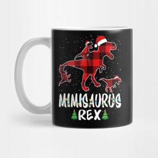 Mimi T Rex Matching Family Christmas Dinosaur Shirt Mug